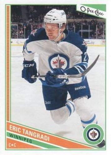 #325 Eric Tangradi - Winnipeg Jets - 2013-14 O-Pee-Chee Hockey