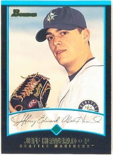 #325 Jeff Heaverlo - Seattle Mariners - 2001 Bowman Baseball