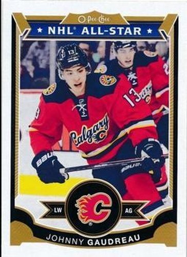 #325 Johnny Gaudreau - Calgary Flames - 2015-16 O-Pee-Chee Hockey