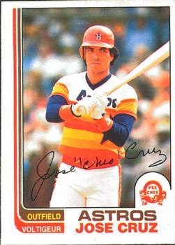 #325 Jose Cruz - Houston Astros - 1982 O-Pee-Chee Baseball