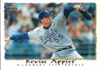 #325 Kevin Appier - Kansas City Royals - 1995 Topps Baseball