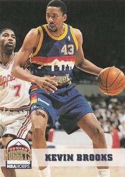 #325 Kevin Brooks - Denver Nuggets - 1993-94 Hoops Basketball
