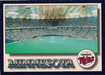 #325 Minnesota Twins - Minnesota Twins -1994 Score Baseball