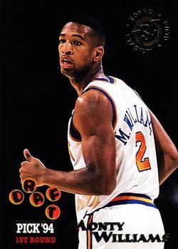 #325 Monty Williams - New York Knicks - 1994-95 Stadium Club Basketball