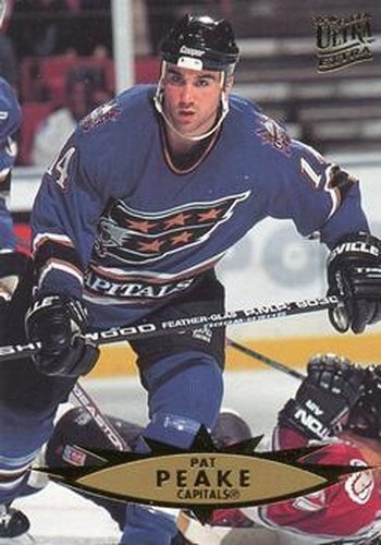 #325 Pat Peake - Washington Capitals - 1995-96 Ultra Hockey