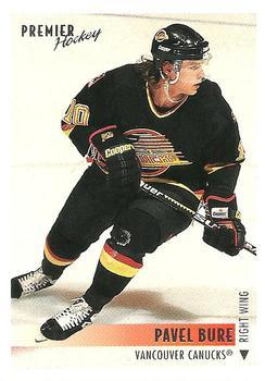 #325 Pavel Bure - Vancouver Canucks - 1994-95 Topps Premier Hockey