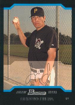 #325 Sergio Silva - Pittsburgh Pirates - 2004 Bowman Baseball