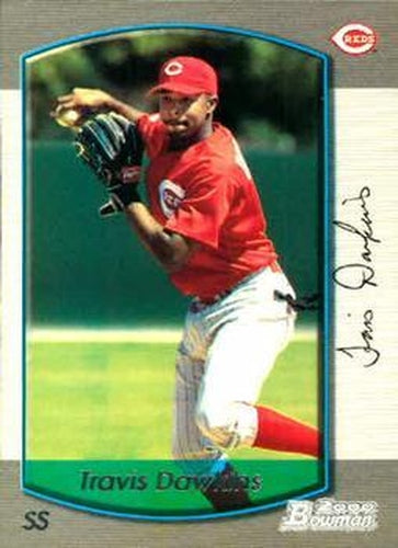 #325 Travis Dawkins - Cincinnati Reds - 2000 Bowman Baseball