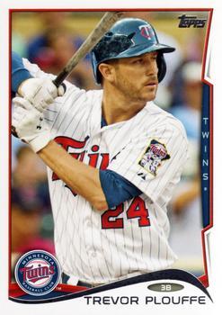 #325 Trevor Plouffe - Minnesota Twins - 2014 Topps Baseball