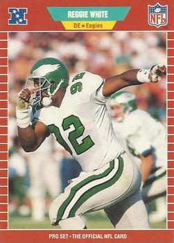 #325 Reggie White - Philadelphia Eagles - 1989 Pro Set Football