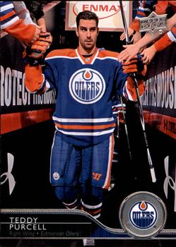 #325 Teddy Purcell - Edmonton Oilers - 2014-15 Upper Deck Hockey