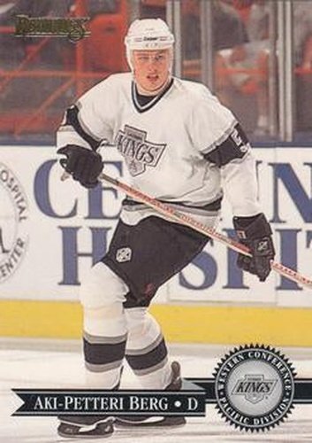 #325 Aki Berg - Los Angeles Kings - 1995-96 Donruss Hockey