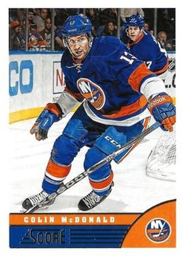 #325 Colin McDonald - New York Islanders - 2013-14 Score Hockey