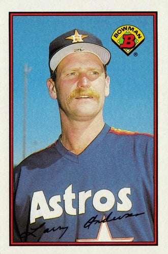 #325 Larry Andersen - Houston Astros - 1989 Bowman Baseball