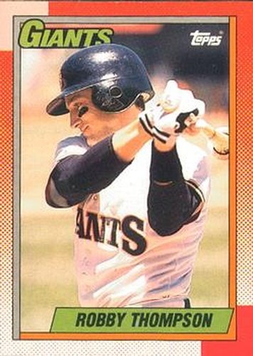 #325 Robby Thompson - San Francisco Giants - 1990 O-Pee-Chee Baseball
