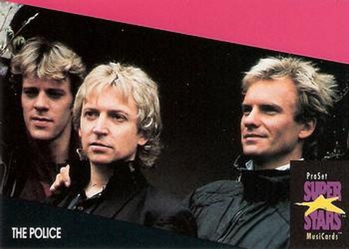 #325 The Police - 1991 Pro Set SuperStars MusiCards