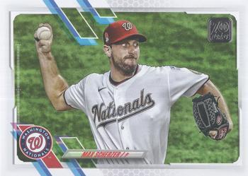 #325 Max Scherzer - Washington Nationals - 2021 Topps Baseball