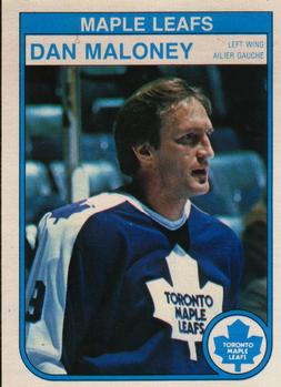 #326 Dan Maloney - Toronto Maple Leafs - 1982-83 O-Pee-Chee Hockey