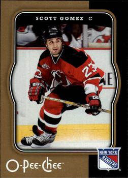 #326 Scott Gomez - New York Rangers - 2007-08 O-Pee-Chee Hockey