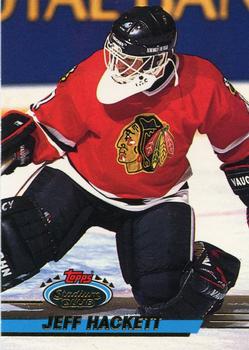 #326 Jeff Hackett - Chicago Blackhawks - 1993-94 Stadium Club Hockey