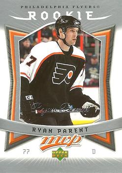 #326 Ryan Parent - Philadelphia Flyers - 2007-08 Upper Deck MVP Hockey