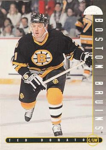 #326 Ted Donato - Boston Bruins - 1995-96 Leaf Hockey
