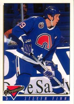 #326 Steven Finn - Quebec Nordiques - 1993-94 O-Pee-Chee Premier Hockey
