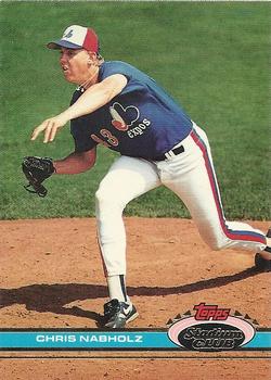 #326 Chris Nabholz - Montreal Expos - 1991 Stadium Club Baseball