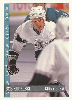 #326 Bob Kudelski - Los Angeles Kings - 1992-93 O-Pee-Chee Hockey