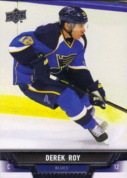 #326 Derek Roy - St. Louis Blues - 2013-14 Upper Deck Hockey