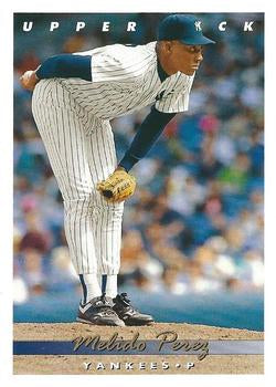 #326 Melido Perez - New York Yankees - 1993 Upper Deck Baseball