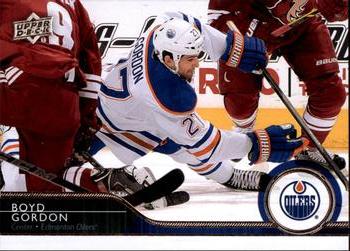 #326 Boyd Gordon - Edmonton Oilers - 2014-15 Upper Deck Hockey