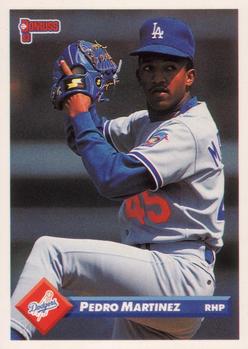 #326 Pedro Martinez - Los Angeles Dodgers - 1993 Donruss Baseball
