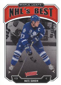 #326 Mats Sundin - Toronto Maple Leafs - 2000-01 Upper Deck Victory Hockey