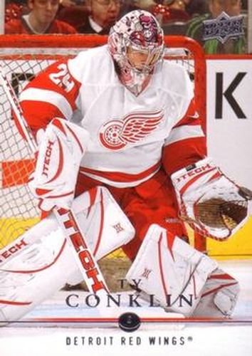 #326 Ty Conklin - Detroit Red Wings - 2008-09 Upper Deck Hockey