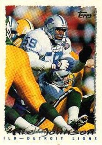 #326 Mike Johnson - Detroit Lions - 1995 Topps Football