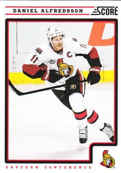 #326 Daniel Alfredsson - Ottawa Senators - 2012-13 Score Hockey
