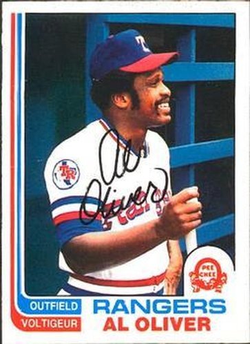 #326 Al Oliver - Texas Rangers - 1982 O-Pee-Chee Baseball