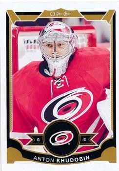 #326 Anton Khudobin - Carolina Hurricanes - 2015-16 O-Pee-Chee Hockey