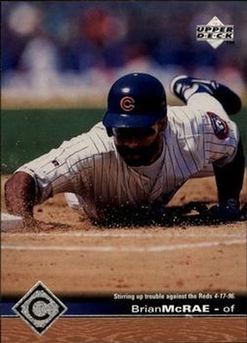 #326 Brian McRae - Chicago Cubs - 1997 Upper Deck Baseball