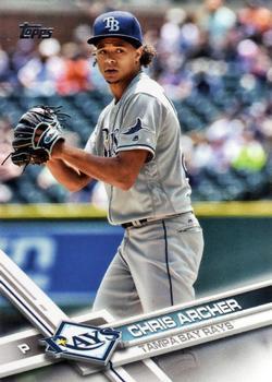 #326 Chris Archer - Tampa Bay Rays - 2017 Topps Baseball