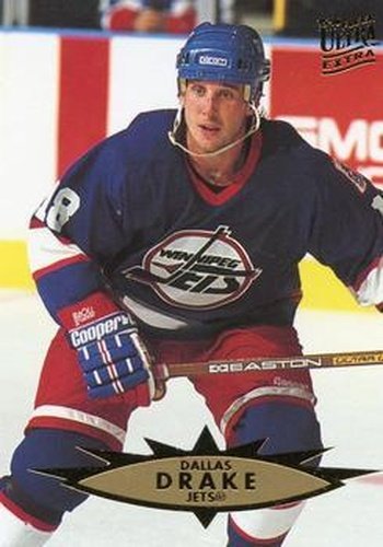 #326 Dallas Drake - Winnipeg Jets - 1995-96 Ultra Hockey