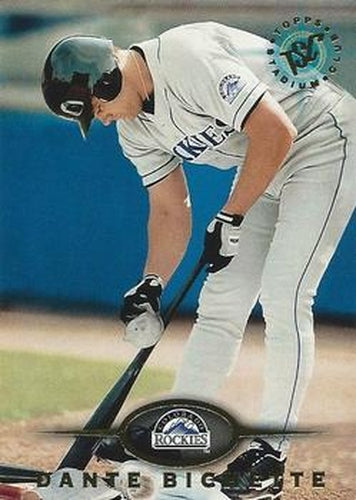 #326 Dante Bichette - Colorado Rockies - 1995 Stadium Club Baseball