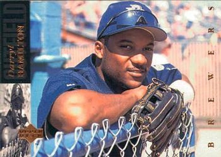 #326 Darryl Hamilton - Milwaukee Brewers - 1994 Upper Deck Baseball