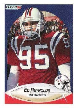 #326 Ed Reynolds - New England Patriots - 1990 Fleer Football