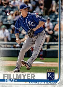 #326 Heath Fillmyer - Kansas City Royals - 2019 Topps Baseball