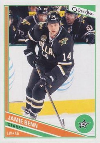 #326 Jamie Benn - Dallas Stars - 2013-14 O-Pee-Chee Hockey