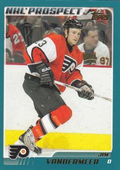 #326 Jim Vandermeer - Philadelphia Flyers - 2003-04 Topps Hockey