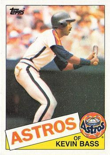 #326 Kevin Bass - Houston Astros - 1985 Topps Baseball