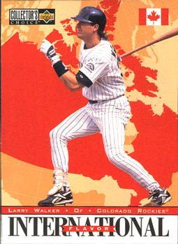 #326 Larry Walker - Colorado Rockies - 1996 Collector's Choice Baseball